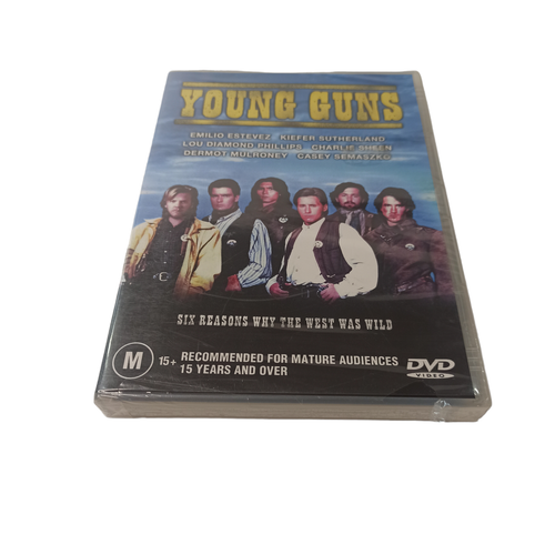 Young Guns 1 & 2 DVD Movie American Action Western Outlaws Billy The Kid Mexico - Picture 7 of 21