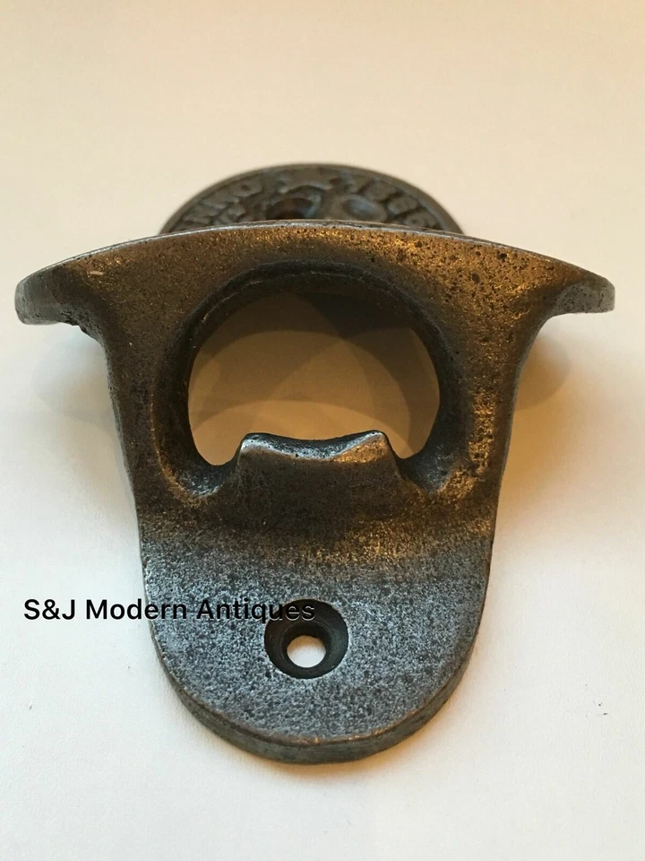 Stella Artois Bottle Top Opener Wall Mounted Vintage Antique Iron Retro Engraved - Image 2 of 4