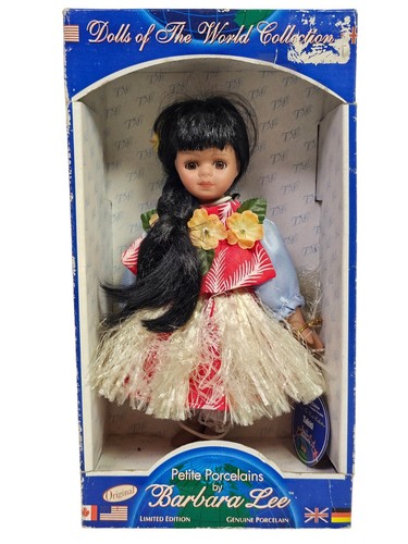 Vintage Dolls of The World Collection Petite Porcelains by Barbara Lee Tahiti