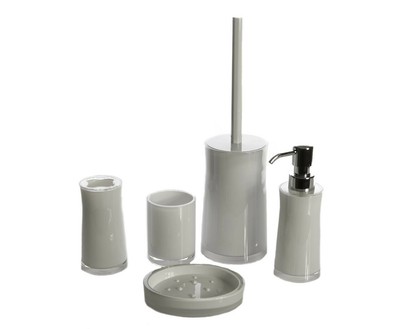 Badezimmerset Badezimmer Zubehör WC-Bürste Seifenspender