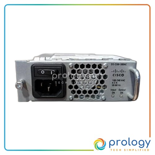 Cisco DS-C50I-300AC MDS 9250i AC Power Supply PSU 300W DS-C9250I-K9 - 第 1/4 張圖片