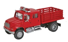 SceneMaster HO 11892 International 4900 Fire Department Utility Truck