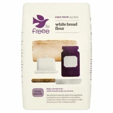 Doves Farm Gluten & Wheat Free White Bread Flour - 1kg (2.2lbs)