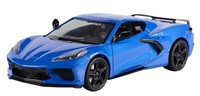 Chevrolet Corvette C8 2020 - 1:24 Motormax Timeless Legends Modellauto 79360