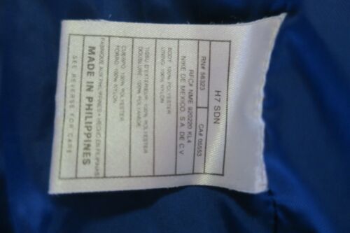 Azul Nike Golf Azul Marino Cuello en V Pullover Manga Larga Hombres Chaqueta Cortavientos Talla XL - Imagen 9 de 10