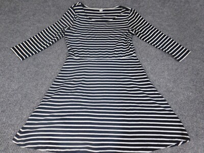Old Navy Womens dress Medium Black striped Stretch A-line | eBay Old Navy Womens dress Medium Black striped Stretch A-line | eBay