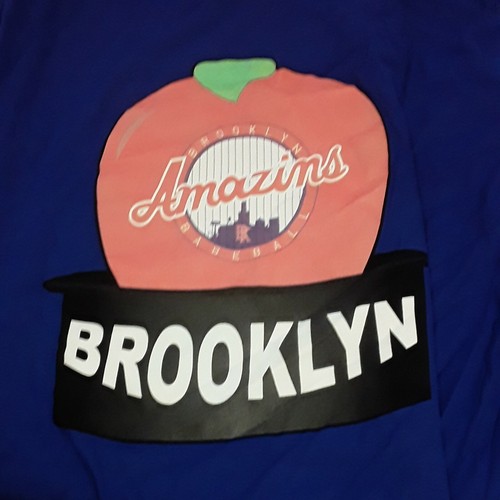 2021 BROOKLYN CYCLONES SGA AMAZINS NEW YORK METS HOMERUN BIG APPLE XL T-SHIRT NY - Picture 3 of 4