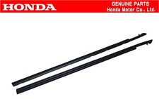 Honda 88-91 Civic Ef9 Sir Rightleft Side Front Door Window Molding Pair Oem