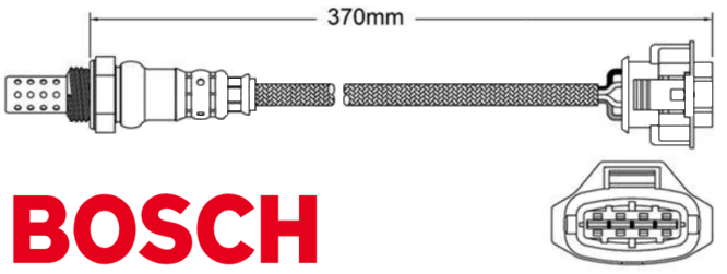 2 X POST-CAT OXYGEN O2 SENSOR FOR HOLDEN COMMODORE VZ VE ALLOYTEC LY7 ...