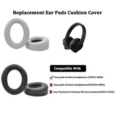 Ear Pads Cushion Cover Replacement for Sony Gold Wireless Headset CUHYA-0080 AUS