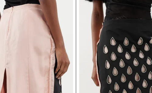 GUCCI Runway Silk Skirt with Cut-out details - BNWT - RRP$6,200 USD - Picture 6 of 9