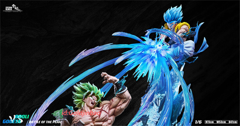 FIGURINE GOGETA VS Broly de 28cm en PVC Collection Anime