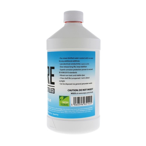XSPC PURE Premix Distilled Watercooling Liquid Coolant - UV Blue - Picture 2 of 5