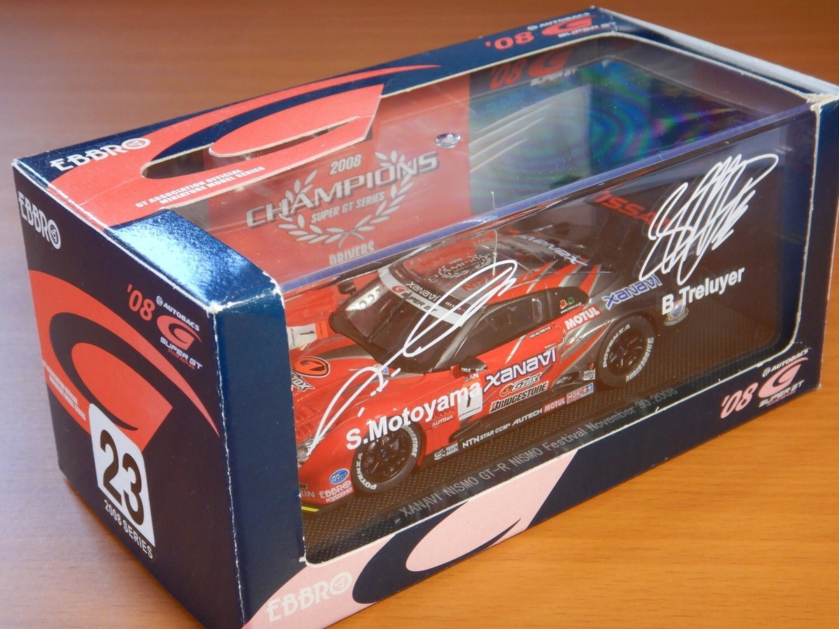 Super GT 500 Xanavi Nismo GT-R 2008 Champions Ebbro 1/43 Super GT 500 Xanavi Nismo GT-R 2008 Champions Ebbro 1/43