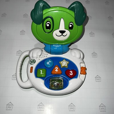 Leap Frog Scout Green Puppy Dog Electronic Baby Toddler