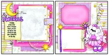 Twinkle Twinkle - PRINTED Scrapbook Pages - OliviasPieces