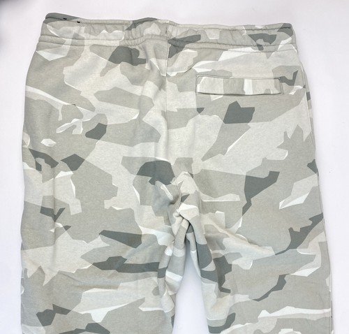 Nike Joggers Sweatpants Desert Green Tan Sportswear Club Mens Camo Sz Large - Picture 6 of 11