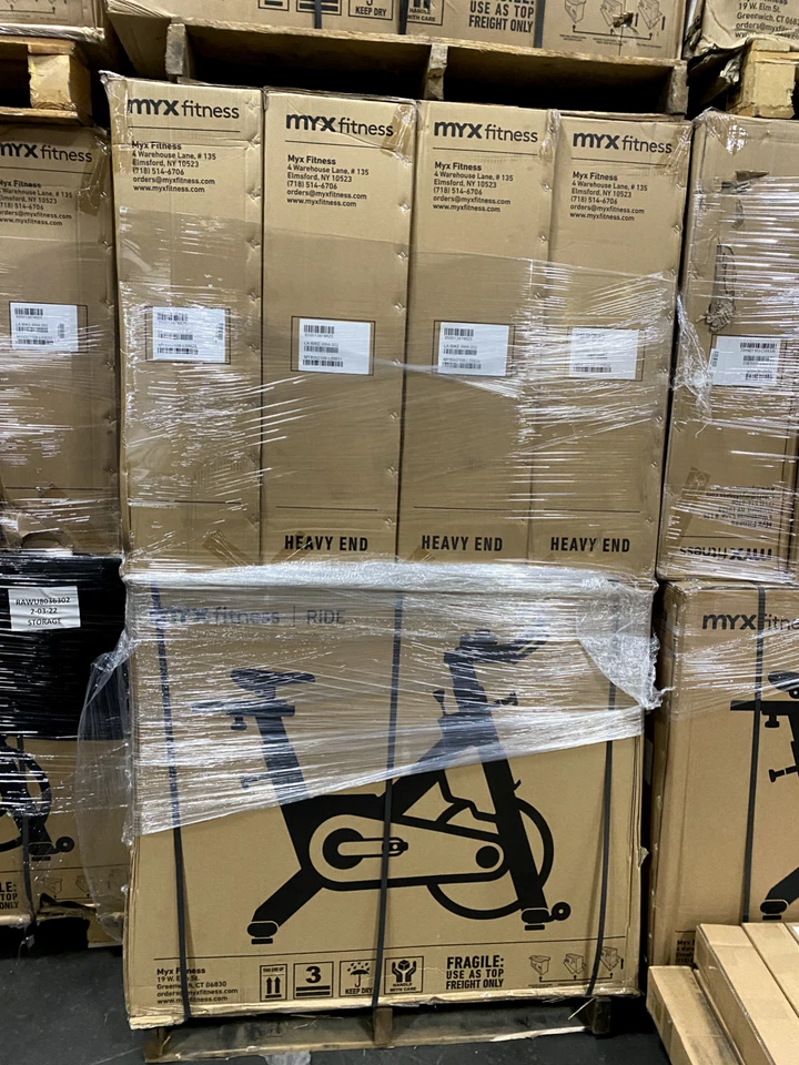 Bicicleta de ciclismo interior alternativa Peloton Myx de Bodi (nueva en la caja camioneta LA) Foto 2 de 4