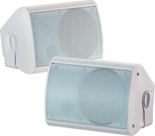 Image of Studiofinix 2x6.5" Outdoor Waterproof Wall Mount Speakers (Total 400W) Patio