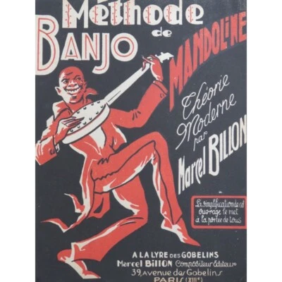 BILLON Marcel Méthode de Banjo Mandoline - Photo 1/4