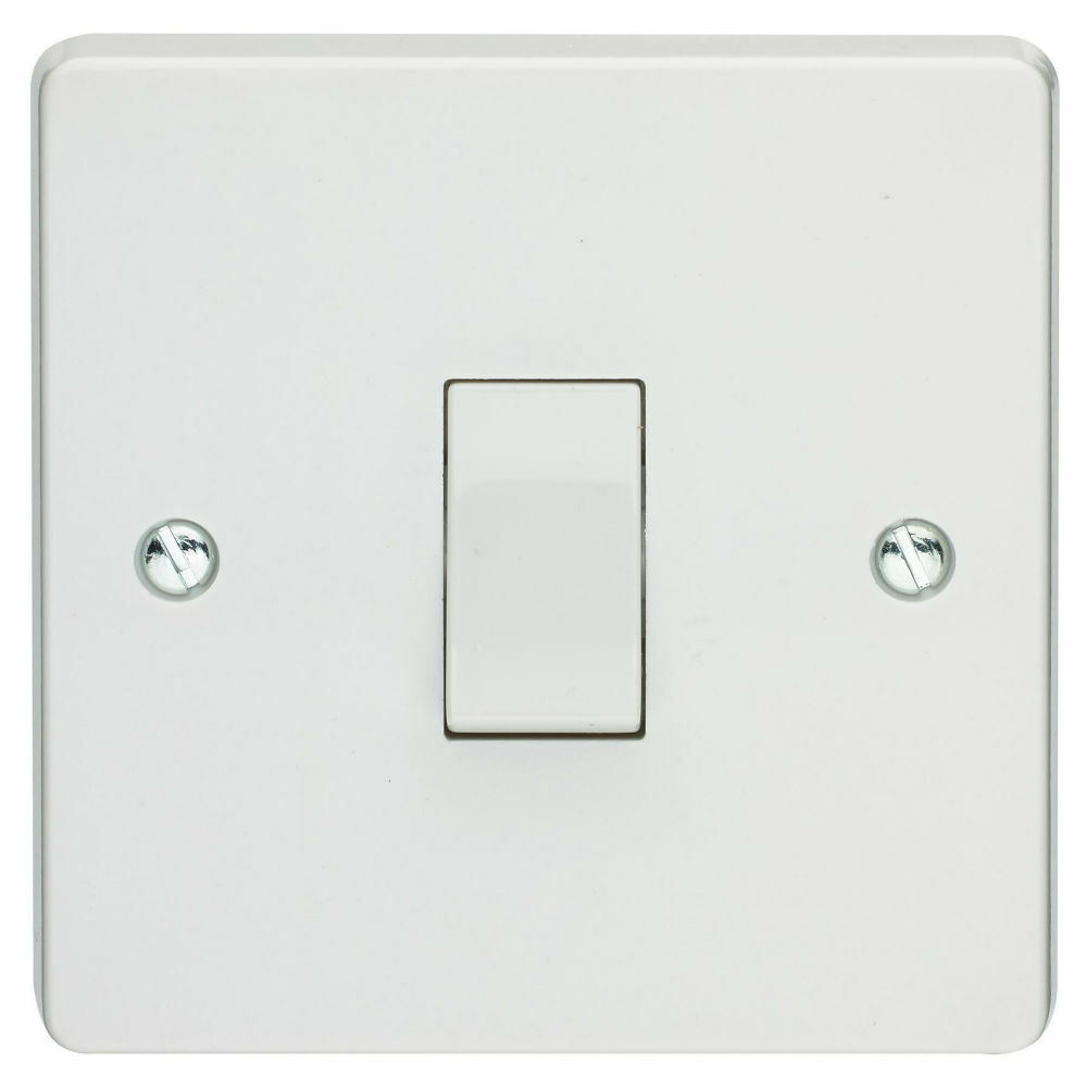 Crabtree 4070 Light Switch 1 Gang 1 Way SP 10 Amp
