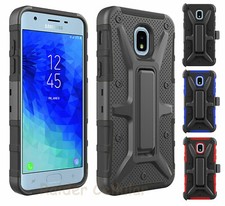Funda protectora con clip para funda para Samsung Galaxy J3 (2018)/Achieve/Star