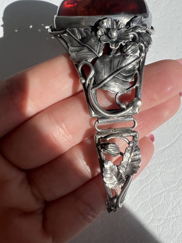 Amber 925 Sterling Silver Bracelet - Picture 8 of 8