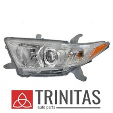 2011 2012 2013 Highlander Lh Headlights Headlamps Headlight Headlamp 11 12 13
