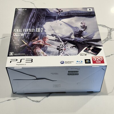 Final Fantasy XIII-2 Lightning Edition VER. 2 PS3 JP Console Final Fantasy XIII-2 Lightning Edition VER. 2 PS3 JP Console
