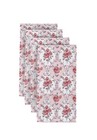 Pink Rose Buds 18" x 18" Napkins 1 Dozen