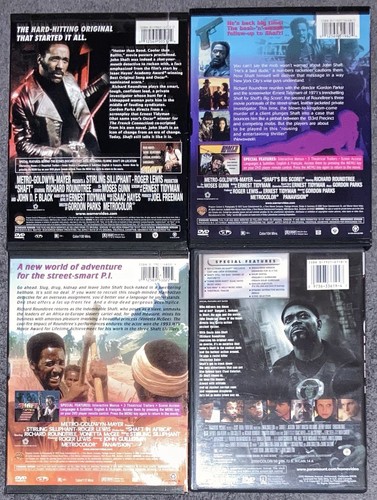 Shaft 1971/Big Score 1972/In Africa 1973/Shaft 2000 DVD Collection - Picture 3 of 3
