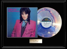 JOAN JETT ROCK N' ROLL WHITE GOLD SILVER  PLATINUM TONE RECORD LP ALBUM RARE