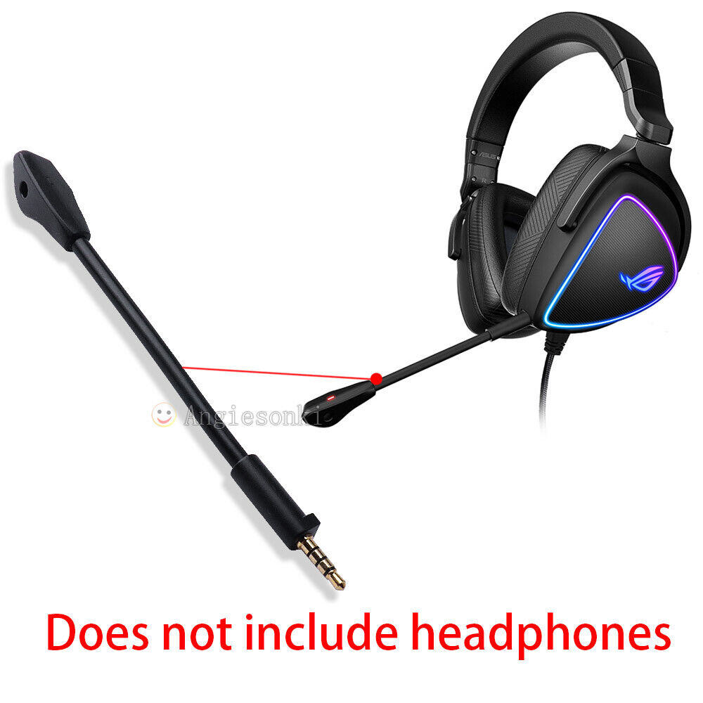 Replacement 3.5mm Microphone for Asus ROG Delta S RGB Gaming Headsets Headphones