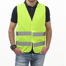 GIUBBOTTO DI EMERGENZA CATARIFRANGENTE RIFLETTENTE GIUBBINO AUTO E MOTO GILET