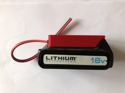 Black+Decker POWERCONNECT Battery Adaptor Adapter Lithium 18v Connector Dock - Picture 7 of 7