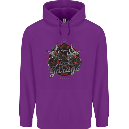 American Custom Garage Biker Motorcycle Childrens Kids Hoodie - Picture 84 of 84