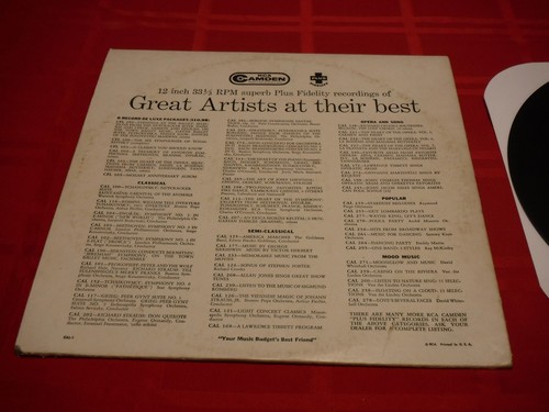 Memorable Music From The Movies 1954 LP Jim Flora Mitchell Ayres Harold Coates - Foto 7 di 8