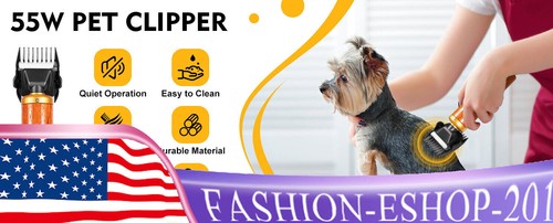 55W Pet Shears Dog Professional Electric Clippers For Alpacas Llamas - Picture 8 of 16
