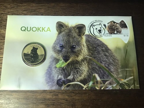 AUSTRALIA PNC COVER: 2021 $1 QUOKKA COIN, BRAND NEW. - Picture 1 of 6