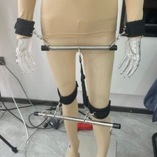 Bondage Open-Leg Bar SM Handcuffs Ankle Cuffs B Restraints Couples Game