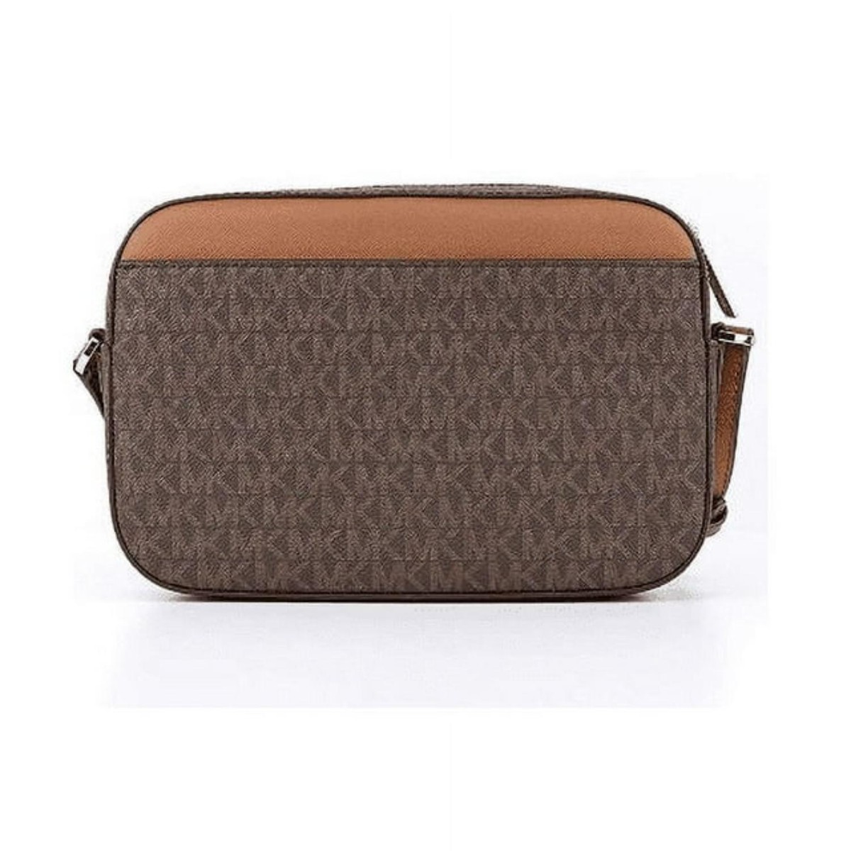 Michael Kors 35S1GTTC9B Jet Set Large Logo Crossbody Bag Brown 