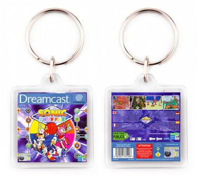 SONIC SHUFFLE SEGA DREAMCAST Schlüsselanhänger