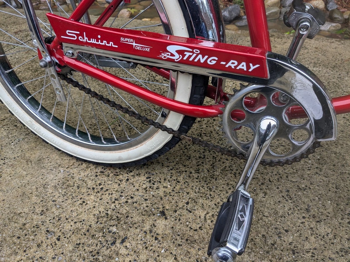 SCHWINN 1964 RED Bicycle STINGRAY SUPER DELUXE 20 inch SCHWINN 1964 RED Bicycle STINGRAY SUPER DELUXE 20 inch