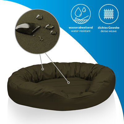 Beddog Sammy Hundebett Hundekissen Hundesofa Schlafplatz Tierbett  Katzenbett Chocolate XXXL Ca. 150x120 Cm online kaufen | eBay.de