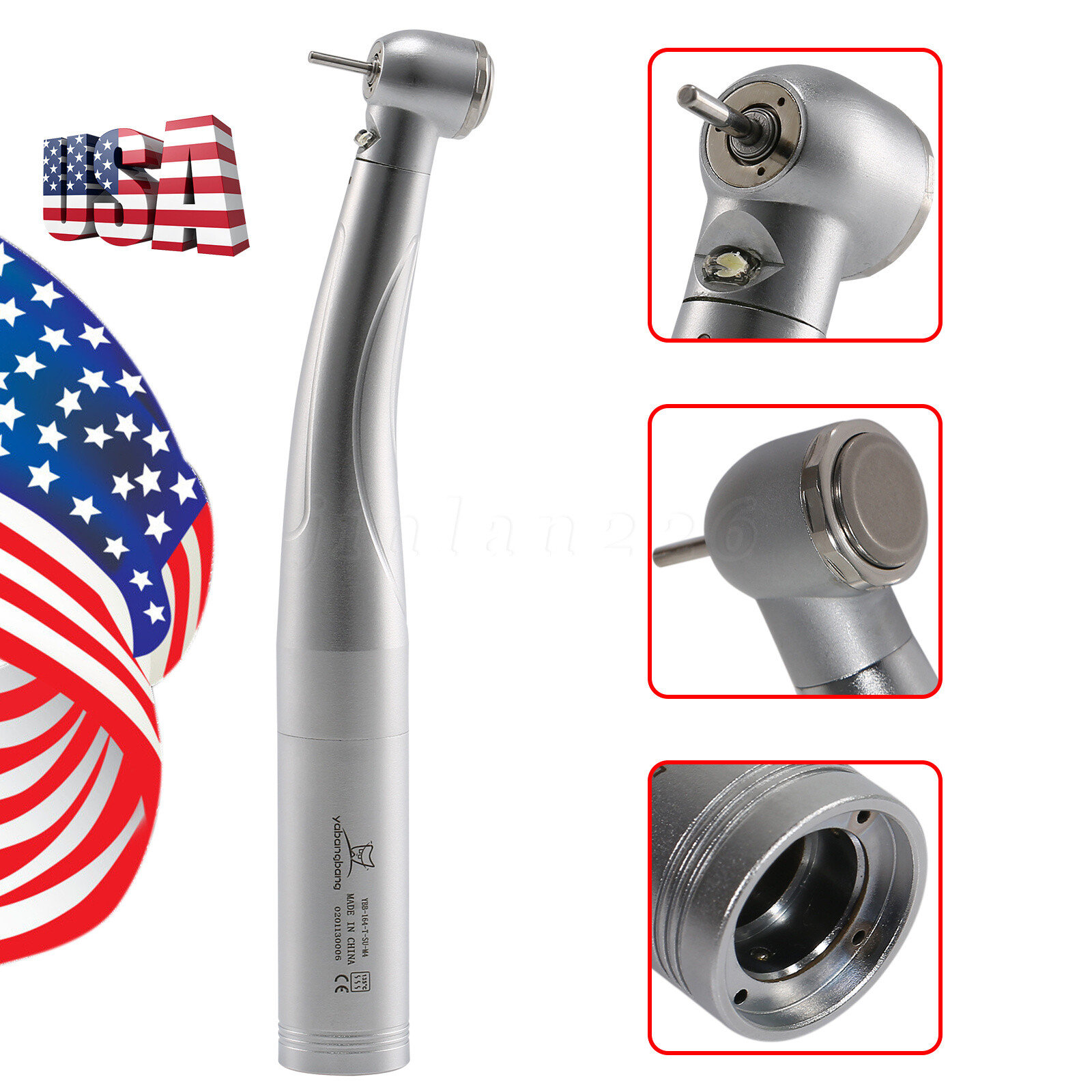 KaV Style Dental LED E-generator / Fiber Optic Handpiece / 4/6H Quick Coupler