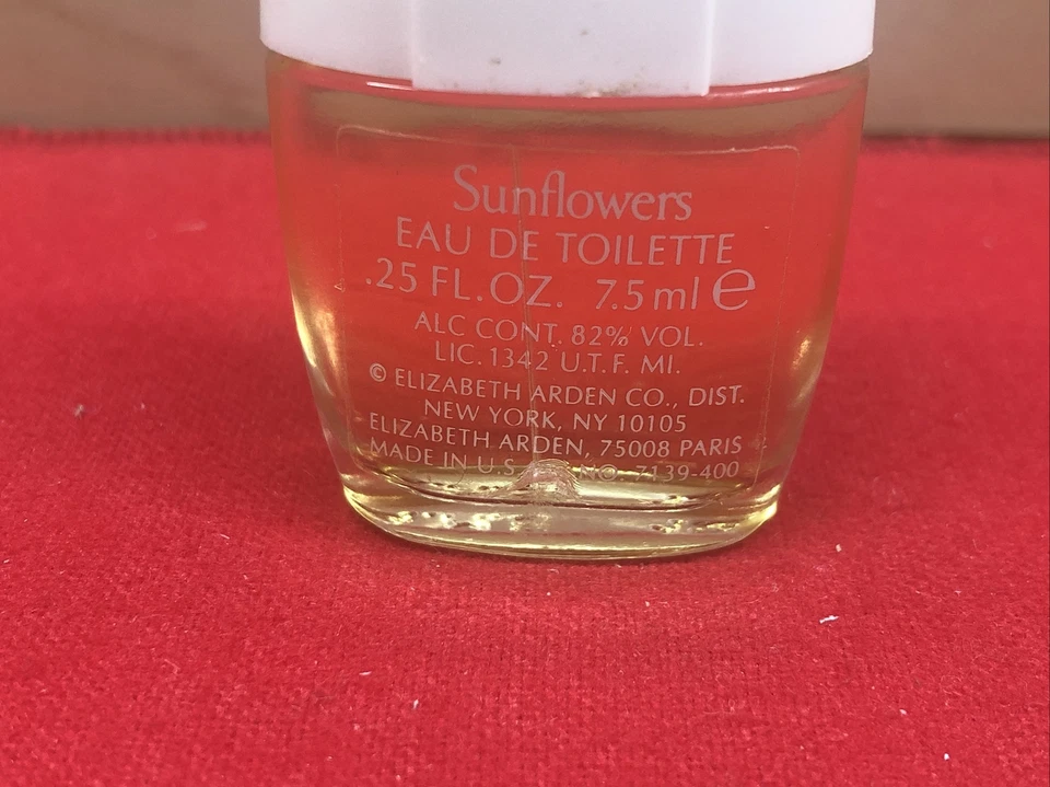 Perfume Girasoles Vintage de Elizabeth Arden Mini .25oz/7.5ml EDT Foto 2 de 3