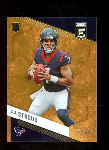 2023 Donruss Elite Orange #112 CJ Stroud Texans RC Rookie 83/399
