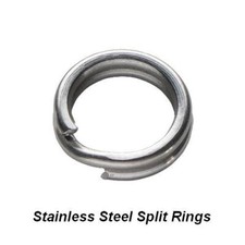 Ultra Heavy Duty Thick Stainless Steel Split Key Rings Hardware Pet Collar Leads