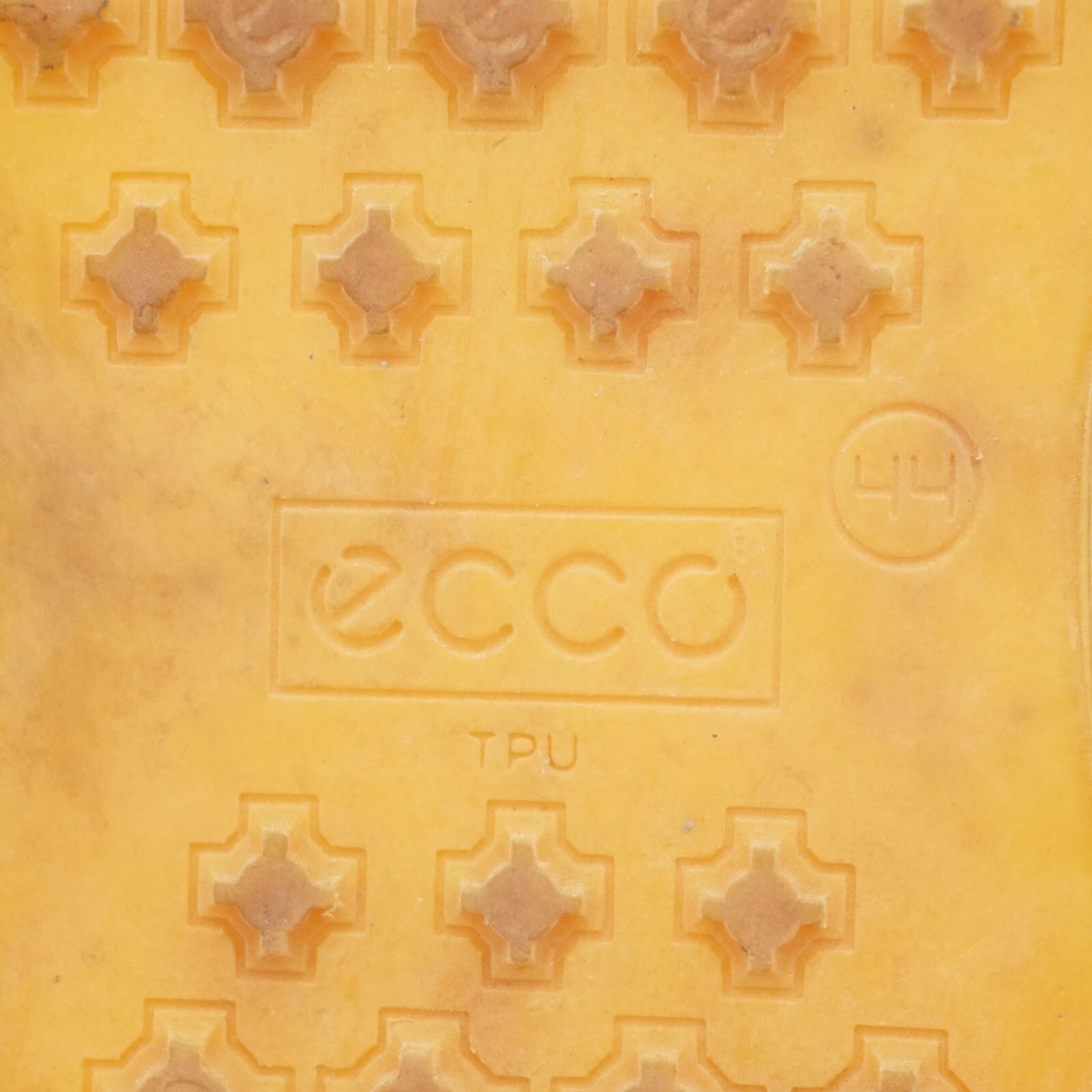 Ecco Mens Spikeless Golf Shoes Brown Leather Lace Up … Gem