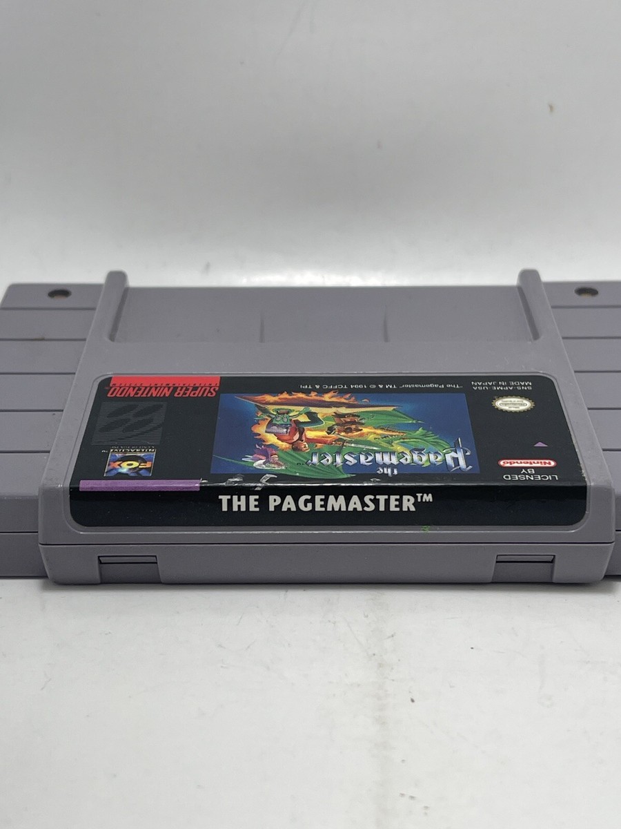 The Pagemaster (Super Nintendo Entertainment System, 1994) SNES